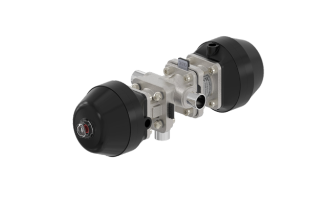 衛生級不(bú)鏽鋼多通(tong)隔膜閥